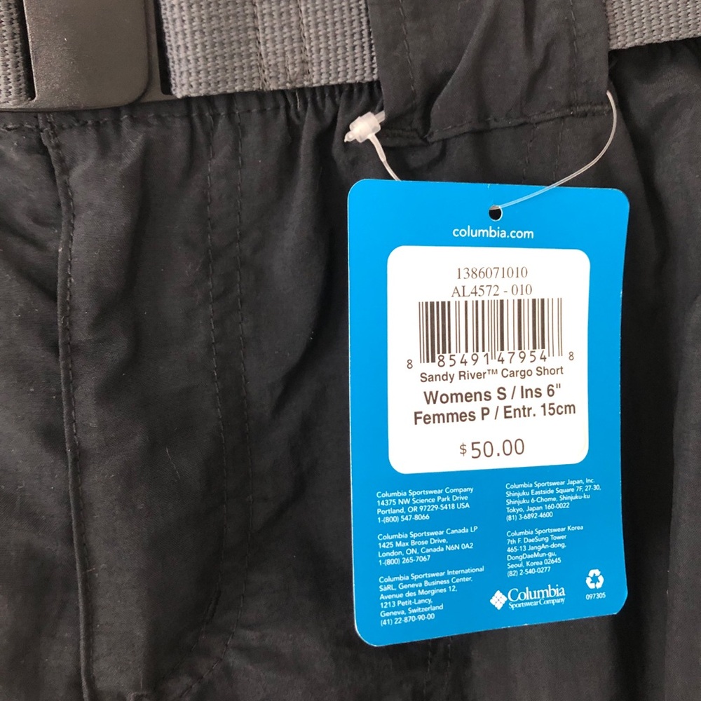 Columbia Sandy River Cargo Shorts Women’s Small NWT - Picture 8 of 8